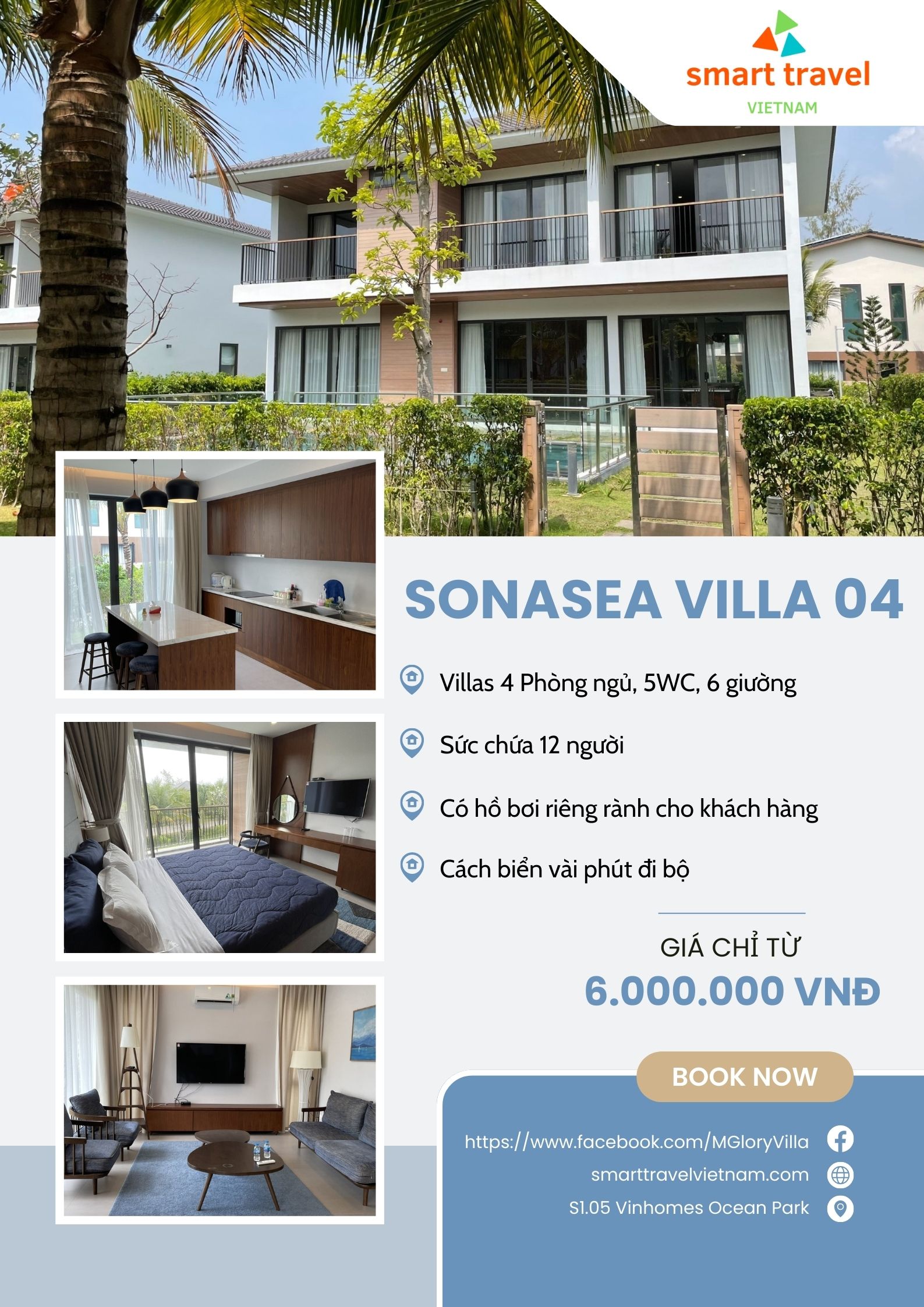 VILLA  SONASEA 04 PHÚ QUỐC 4PN